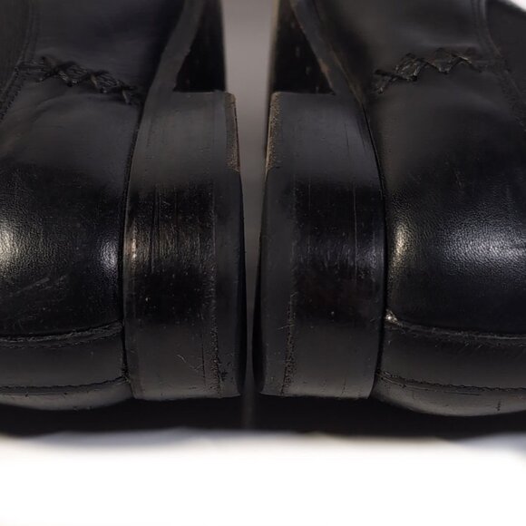 Vintage FRYE Melissa Chelsea Black Leather Ankle Boots Size 8 - Picture 8 of 11